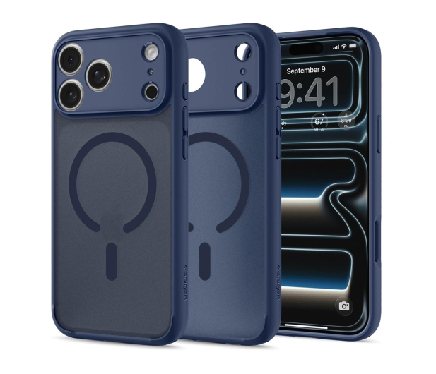 Spigen Ultra Hybrid MagSafe do iPhone 18 Pro/17 Pro (frost deep blu - 1586500 - zdjęcie
